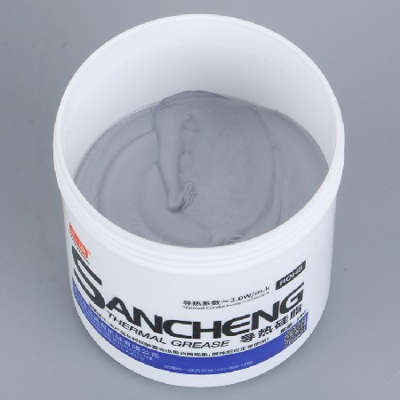 三诚牌3.0导热硅脂 灯具变频器灰色导热膏电子原器件导热散热硅脂