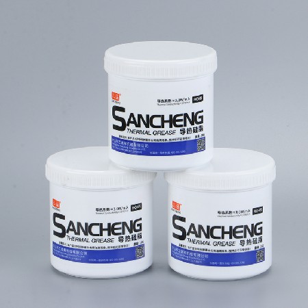 三诚牌3.0导热硅脂 灯具变频器灰色导热膏电子原器件导热散热硅脂